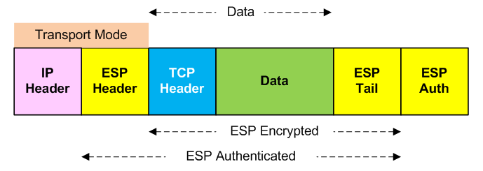 ESP, Transport Mode